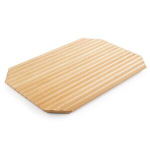 Hotel Collection Fluted Wood Serve Board, Created for Macy's - Multi